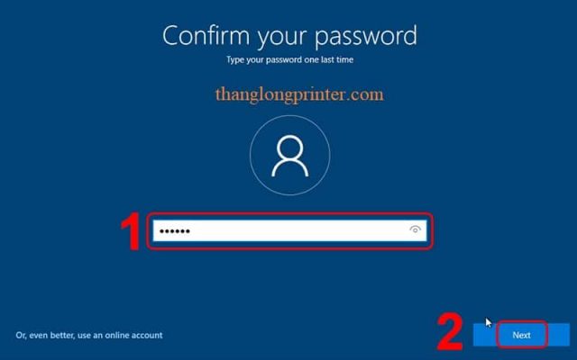 đặt mật khẩu cho máy tính